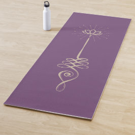 Unalome Schlichte Hintergründe - Pflaume + Dove Yo Yogamatte
