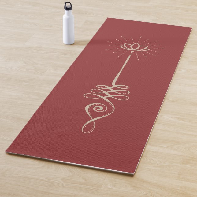 Unalome Schlichte Hintergründe - Ruby + Dove Yoga  Yogamatte (Beispiel)