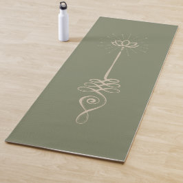 Unalome Schlichte Umgebung - Alter + Dove Yoga Mat Yogamatte