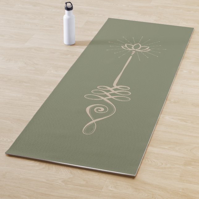 Unalome Schlichte Umgebung - Alter + Dove Yoga Mat Yogamatte (Beispiel)
