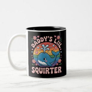 Unangemessen Daddy's Lil Squirter Peinlich Zweifarbige Tasse