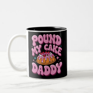 Unangemessen Schlag meinen Kuchen Daddy Peinlich  Zweifarbige Tasse