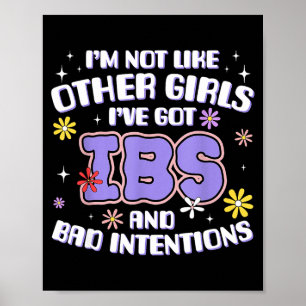 Unangemessener lustiger Ibs-Meme peinlicher Erwach Poster