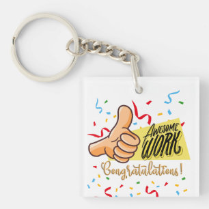 unangenehme Arbeitsbeglückwünsche Schlüsselanhänger