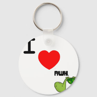 unangenehme Schildkröte Liebe Schlüsselanhänger