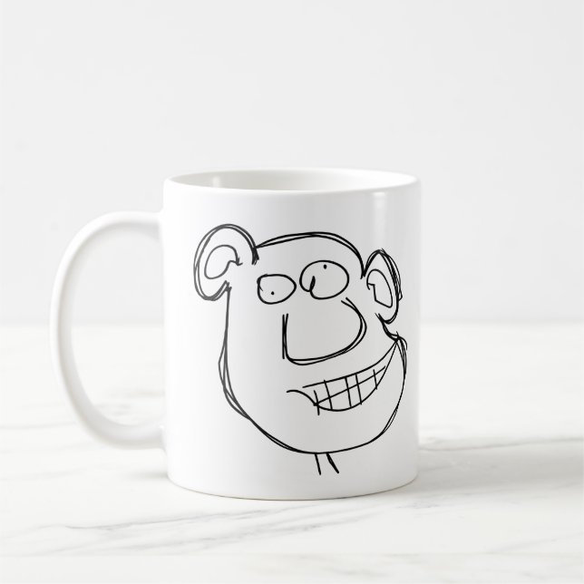 Unangenehmer Typ Kaffeetasse (Links)