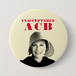 Unannehmbare ACB/Amy Coney Barrett Button