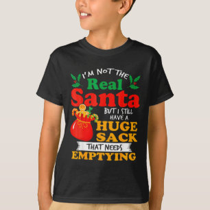 Unanständiges Weihnachten für Männer Riesiges Päck T-Shirt