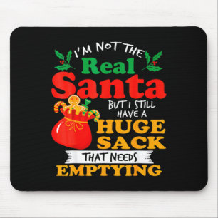 Unanständiges Weihnachten für Männer Riesiges Pake Mousepad