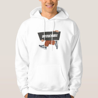 UNANTASTBAR. Minimalistische Streetwear-Typografie Hoodie