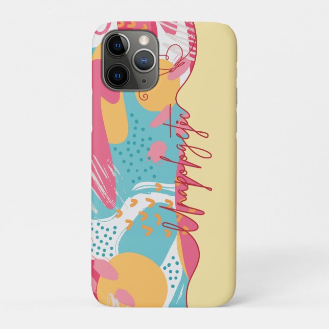 Unapologetic Bold Feminine Statement Case-Mate iPhone Hülle (Rückseite)