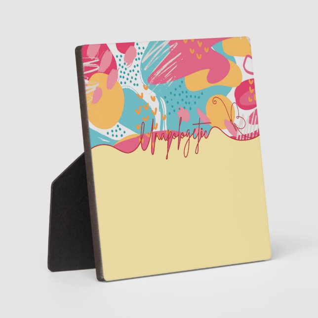 Unapologetic Bold Feminine Statement Fotoplatte (Vorderseite)