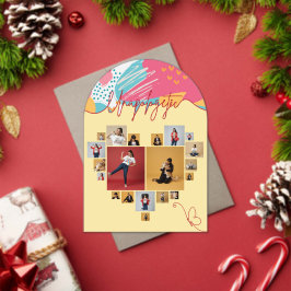 Unapologetic Personalized Feminine Photo Collage Acryleinladungen