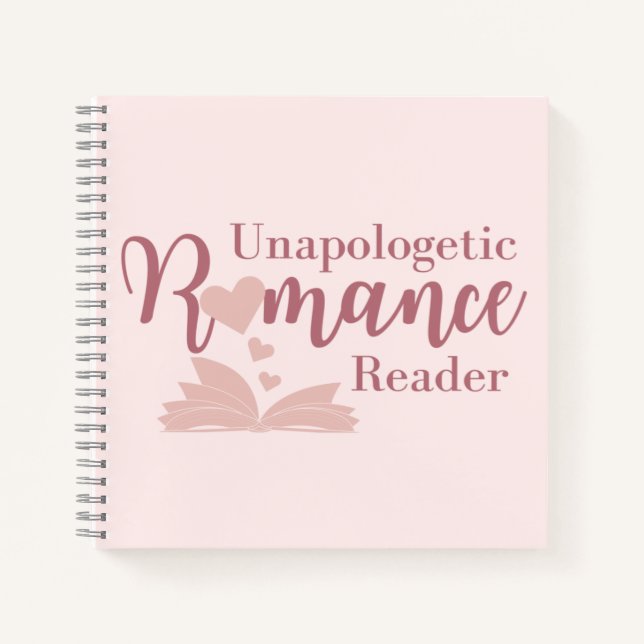 Unapologetic Romantik Reader Notebook Notizbuch (Vorderseite)
