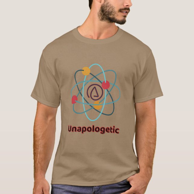 Unapologetiker Atheist T-Shirt (Vorderseite)