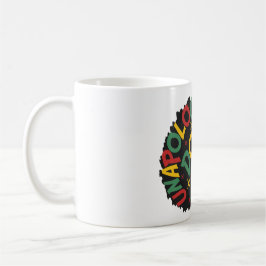 Unapologetisch dope Black Girl Afro Kaffeetasse