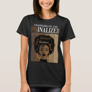Unapologetischer und phinalisierter Doktorandenstu T-Shirt