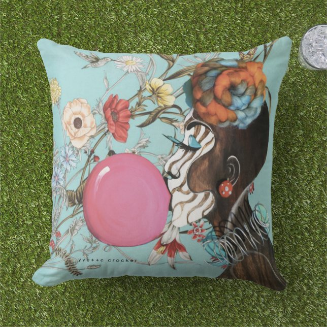 Unapologetisches Kissen (Gras)