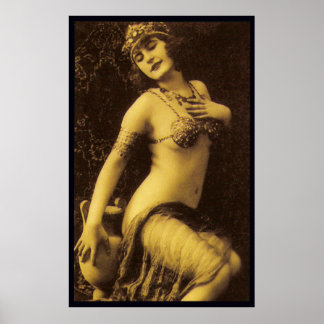 Unartige Flapper-Girl Poster