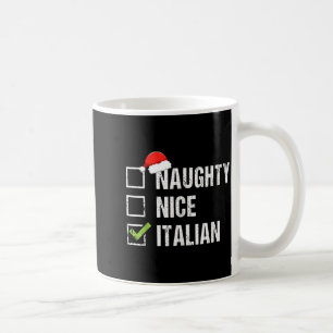 Unartige nette italienische Hemd Italien Santa Hut Kaffeetasse