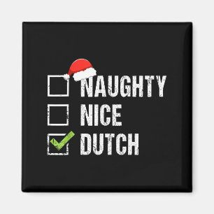 Unartige Schöne Holländische Hemd Niederlande Weih Magnet