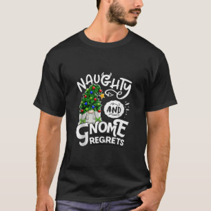 Unartige und Gnom-Reue Gnomies Lustiger XMas-Panze T-Shirt