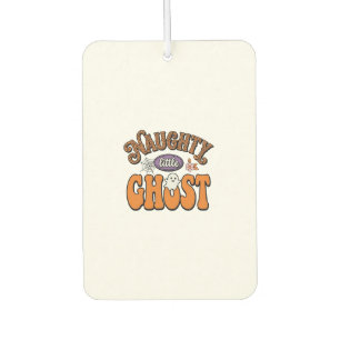 Unartiger Kleiner Geist Vintage-Halloween-Shirt-De Autolufterfrischer