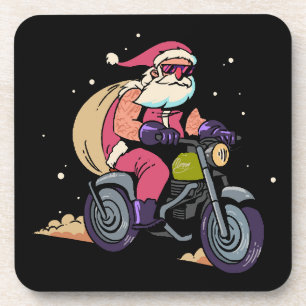 Unartiger Weihnachtsmann Getränkeuntersetzer
