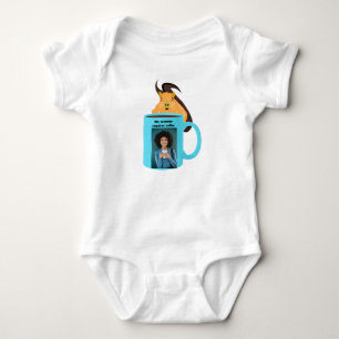 Unartiges Eichhörnchen #240 Baby Kaffee Strampler