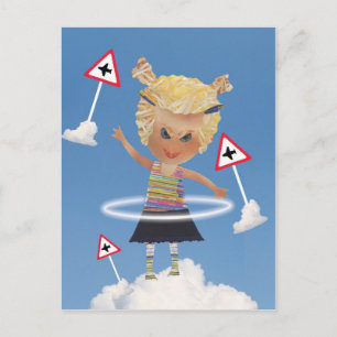 Unartiges Kind! Postkarte