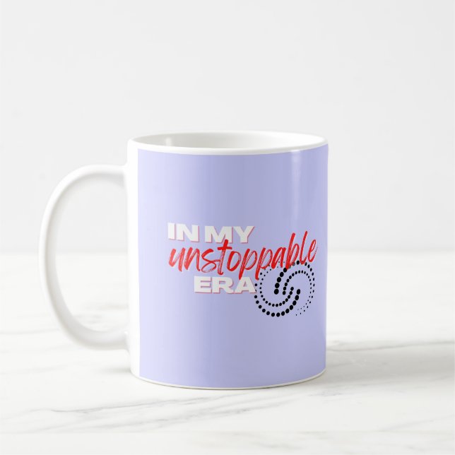 Unaufhaltsam, in meiner unaufhaltsamen Zeit Kaffeetasse (Links)