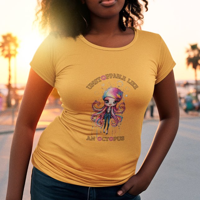 Unaufhaltsam wie ein Oktopus T-Shirt (Von Creator hochgeladen)