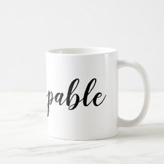 Unaufhaltsame Kaffee-Tasse Kaffeetasse