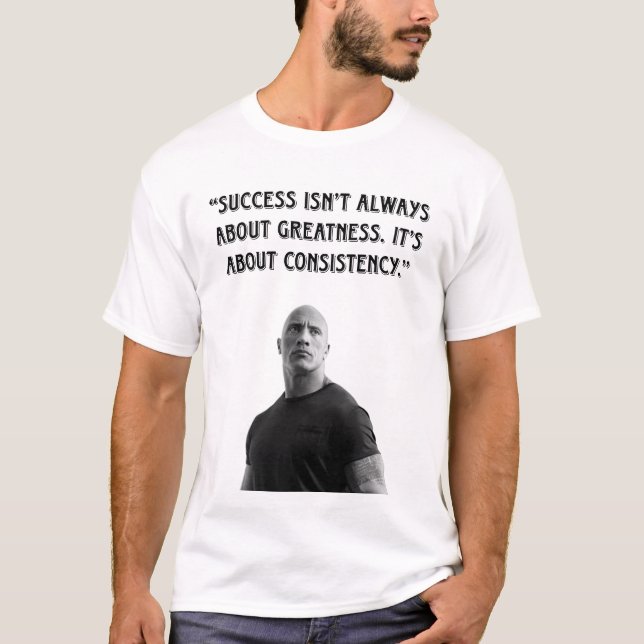 Unaufhaltsame Kraft – Die Rock Mentalität 💪 T-Shirt (Vorderseite)