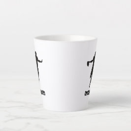 Unaufhaltsame weiße Tasse