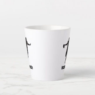 Unaufhaltsame weiße Tasse