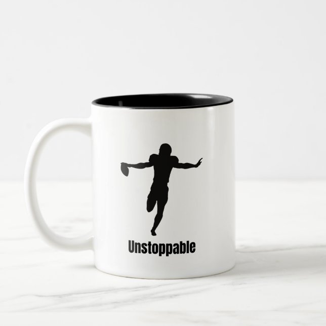 Unaufhaltsame weiße Tasse (Links)