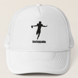 Unaufhaltsame weiße Tasse Truckerkappe