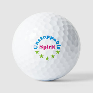 unaufhaltsamer Geist Golfball