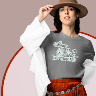 Unaufhaltsames Inspirierendes T-Shirt Tri-Blend Shirt