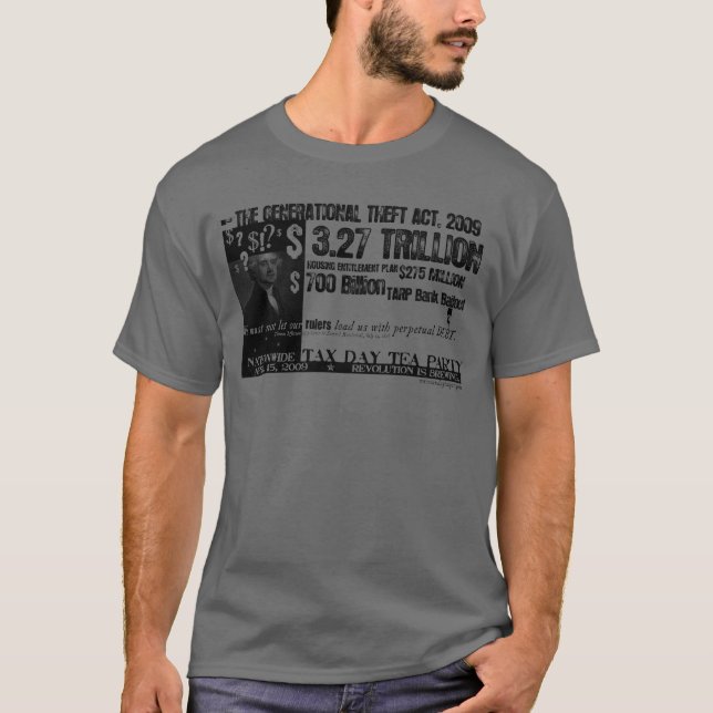 Unaufhörlicher Schulden-T - Shirt (Vorderseite)