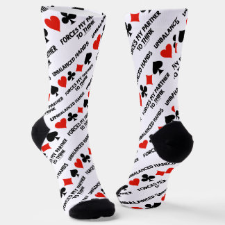 Unausgeglichene Hände zwingen meinen Partner, Brid Socken