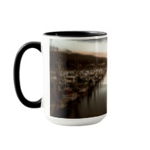 Unausgeglichener Säulen-Punkt-Hafen Half Moon Bay