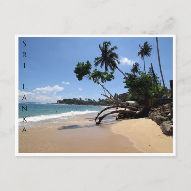 Unawatuna Beach Galle Postkarte (Vorderseite)