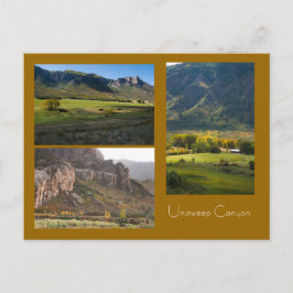 Unaweep Canyon Postkarte