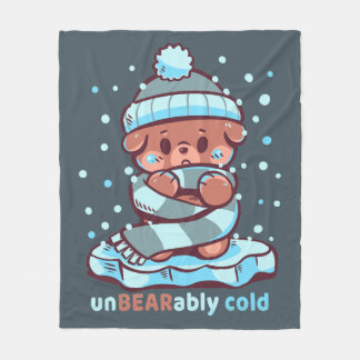 Unbearably Cold Fleecedecke