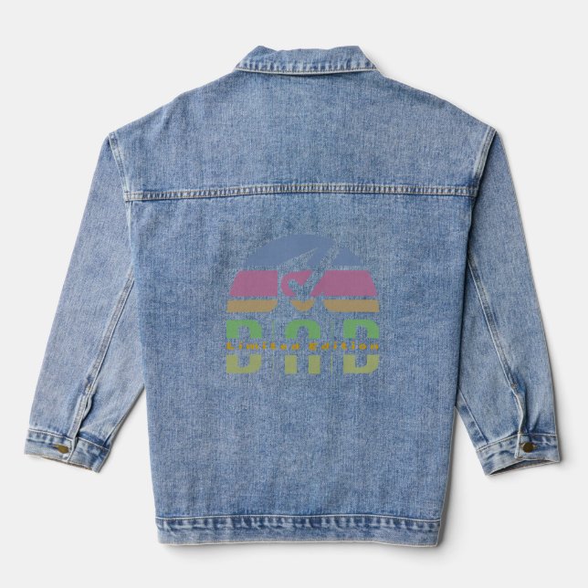 Unbedingte Liebe: Das Herz der Vaterschaft Jeansjacke (Rückseite)