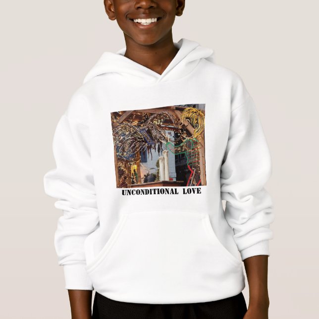 Unbedingte Liebe Hoodie (Vorderseite)