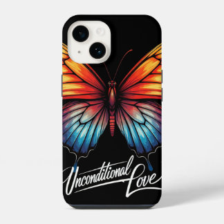 Unbedingte Liebe ist eine Liebe, die frei gegeben iPhone 14 Hülle