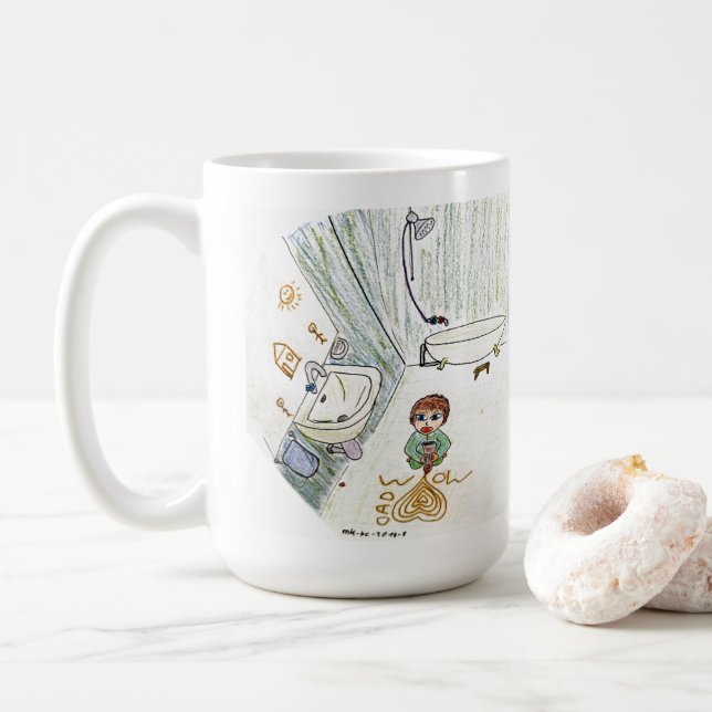 Unbedingte Liebe Kaffeetasse (Mit Donut)